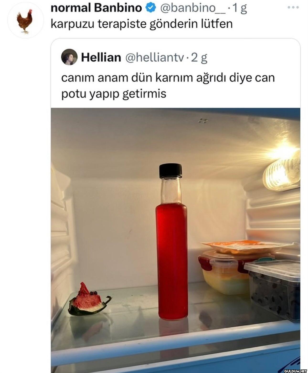 karpuzu terapiste gönderin...