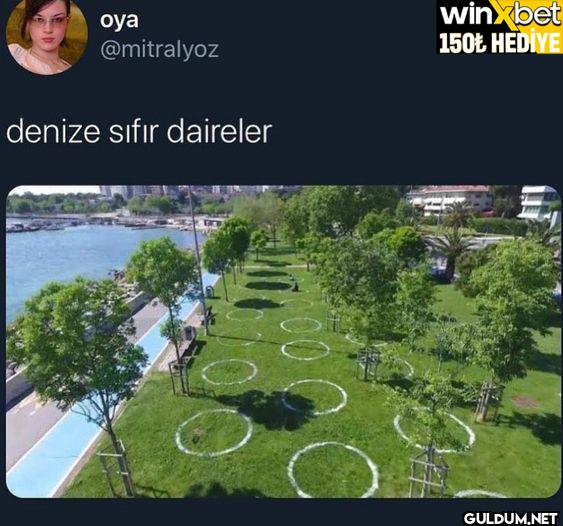 denize sıfır daireler...