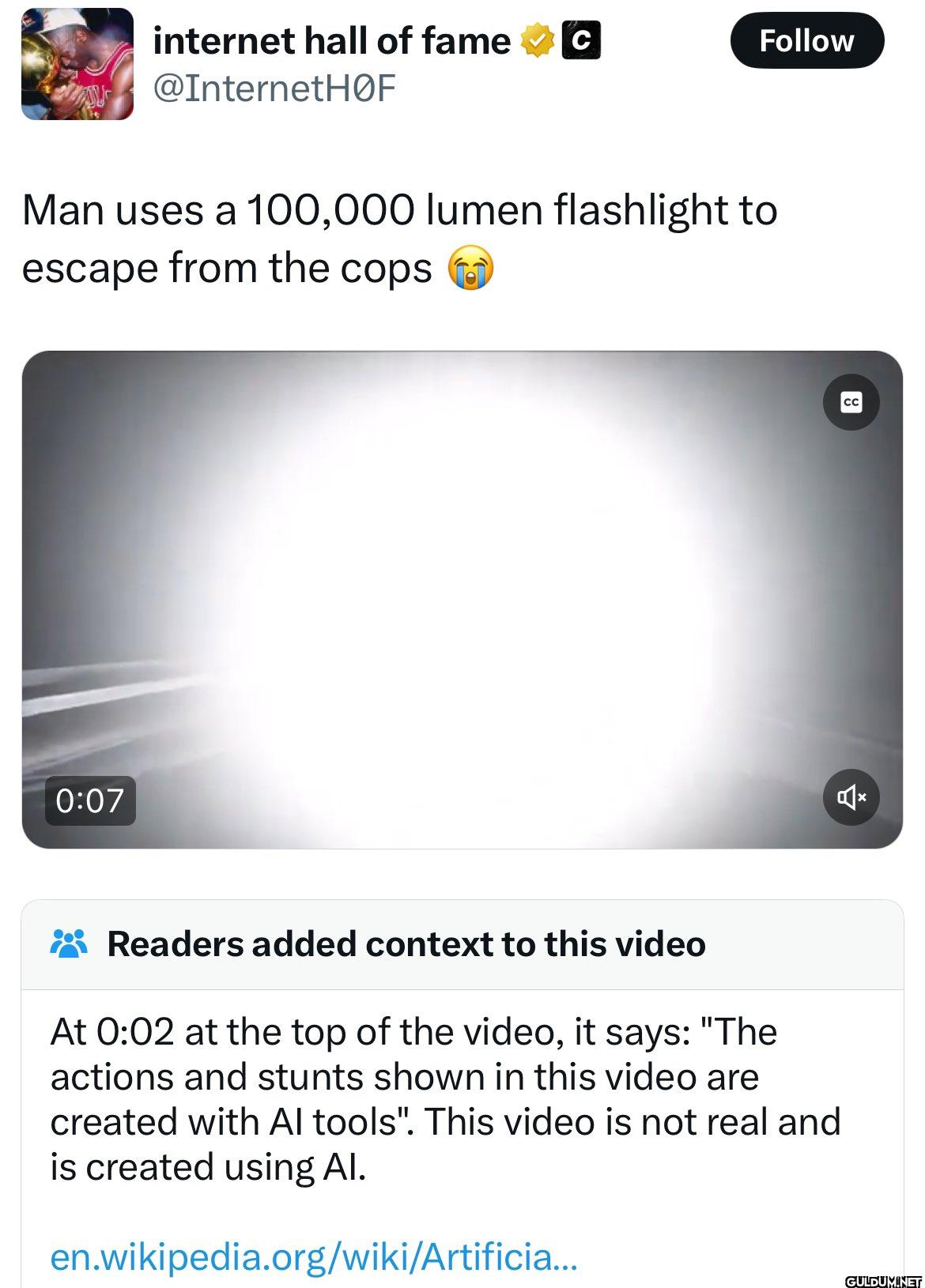 Damn that AI.    internet...