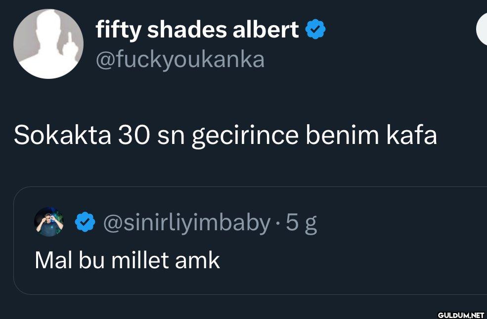 Sokakta 30 sn gecirince...