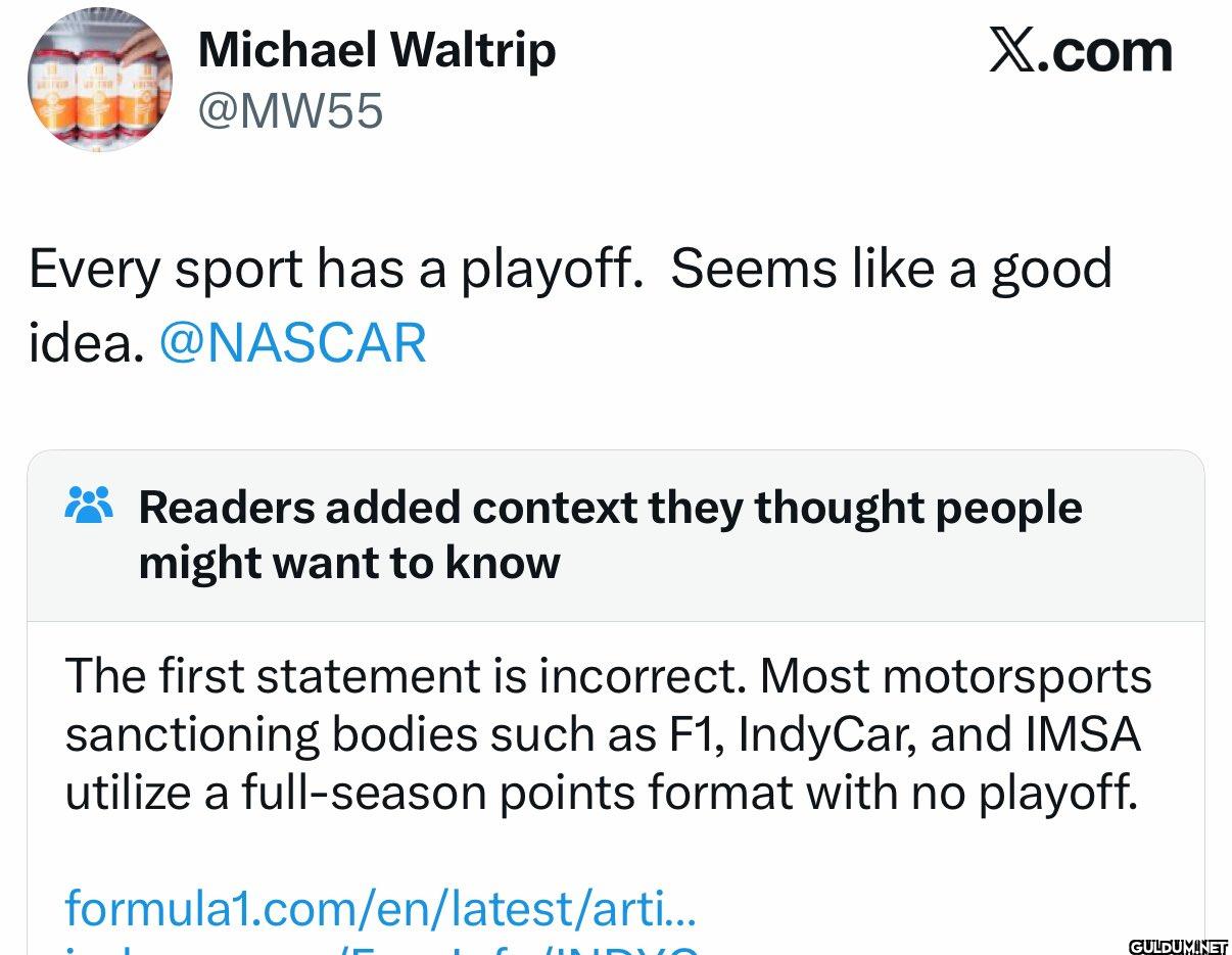 X.com Every sport has a...