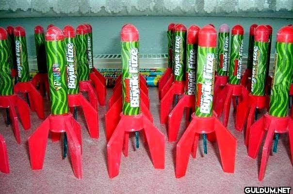 İşte o füzeler: Buyuk ruze...