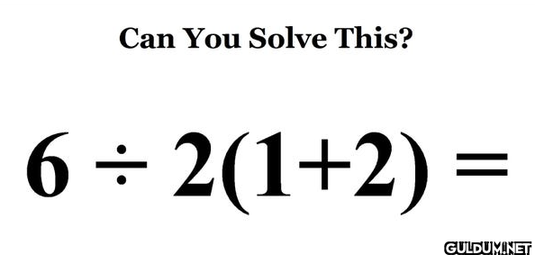 Can you solve this?    Can...