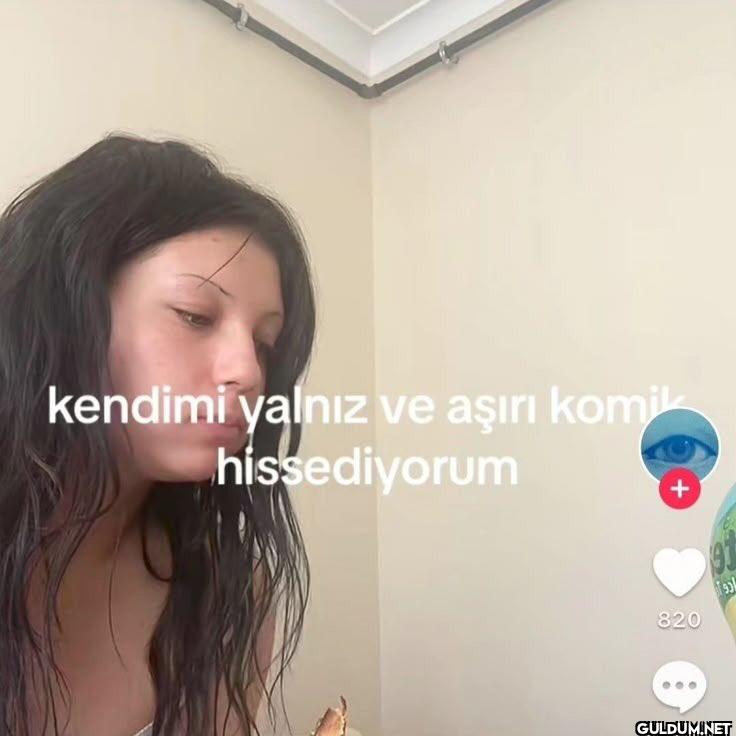 kendimi yalnız ve aşırı...