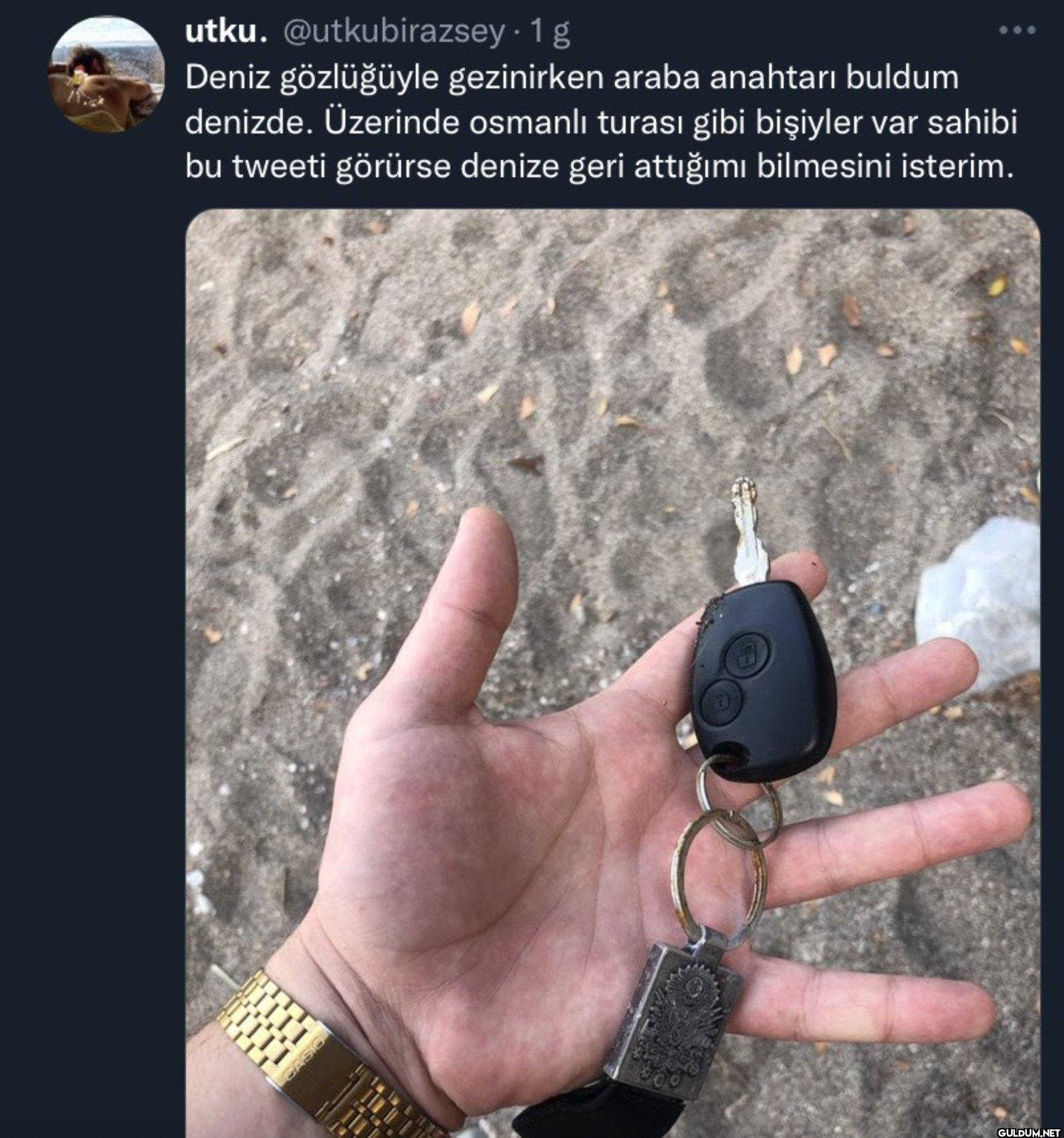 · 1 g Deniz gözlüğüyle...