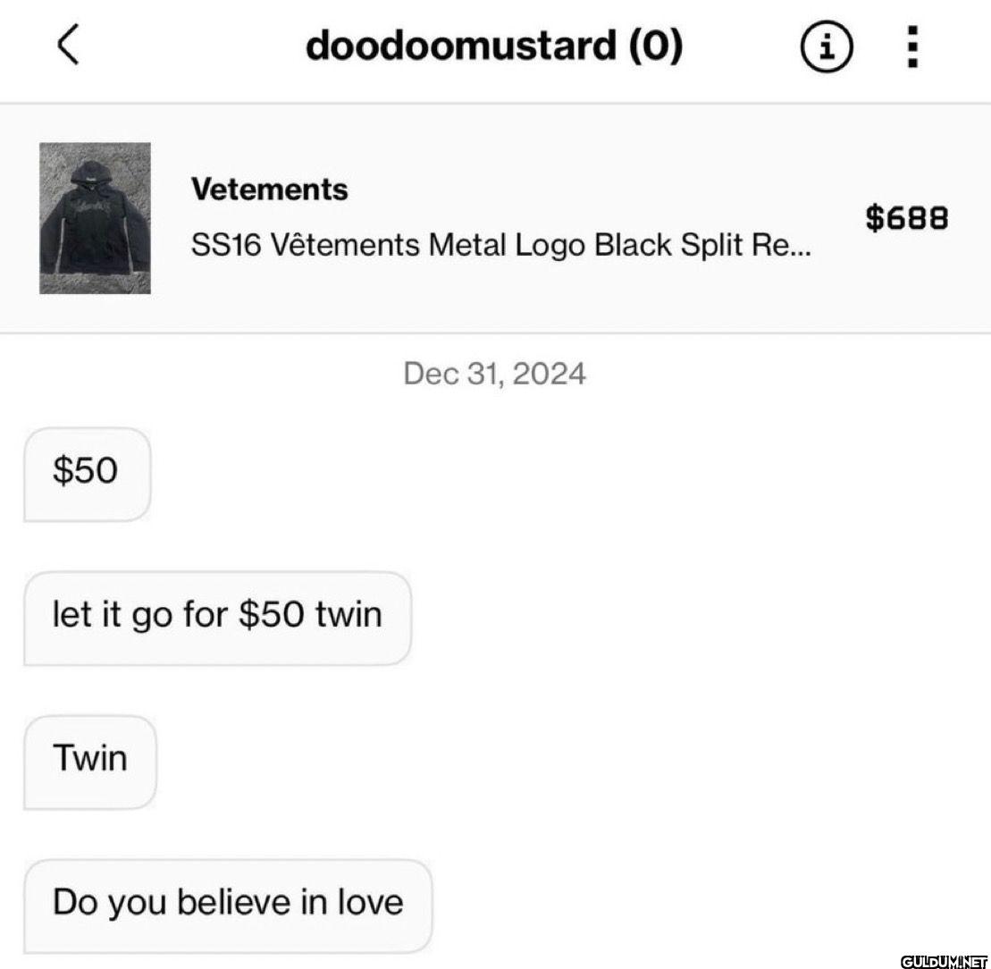 $50 doodoomustard (O) i...