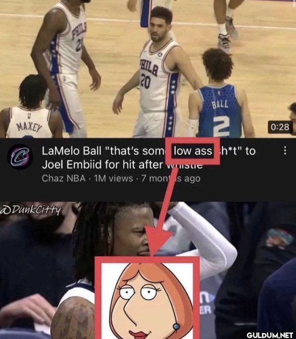 LaMelo Ball that's some...