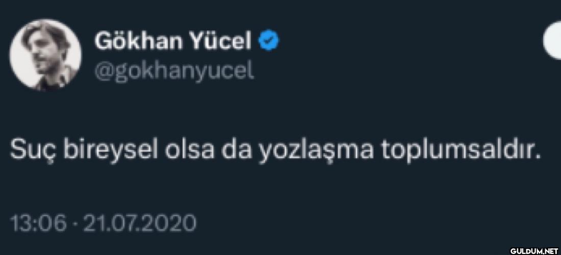 Suç bireysel olsa da...