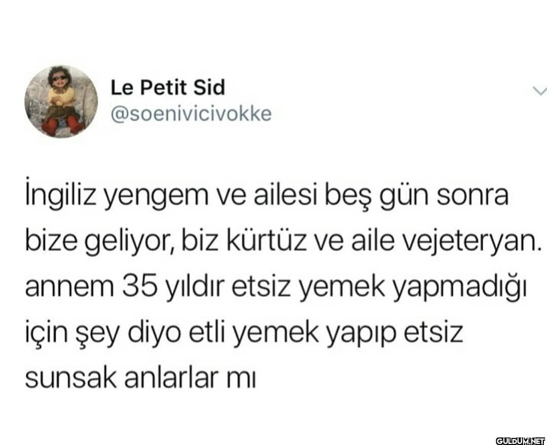 İngiliz yengem ve ailesi...