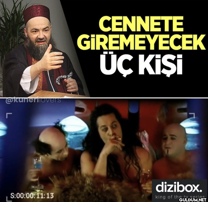 Г CENNETE GİREMEYECEK ÜÇ...