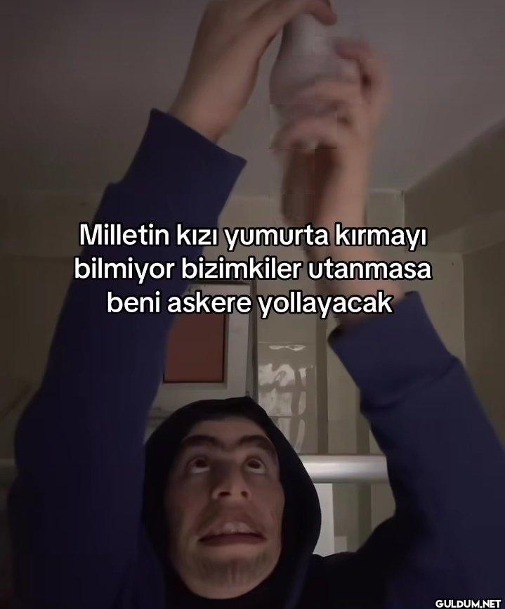 Milletin kızı yumurta...