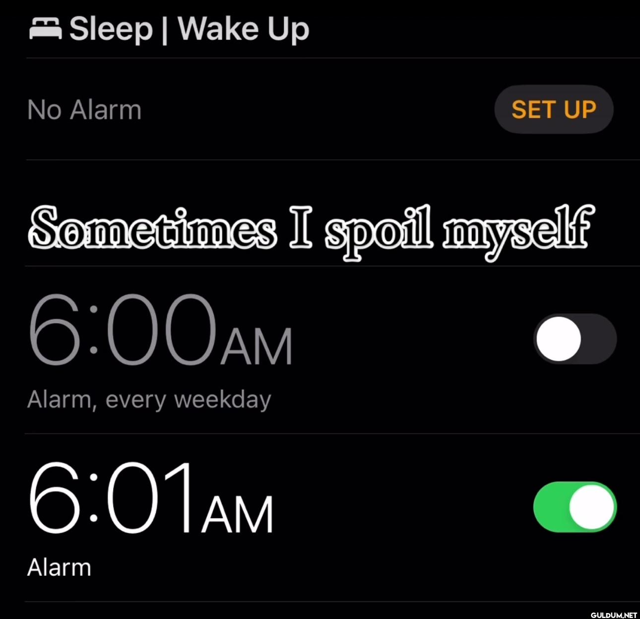 Sleep | Wake Up No Alarm...