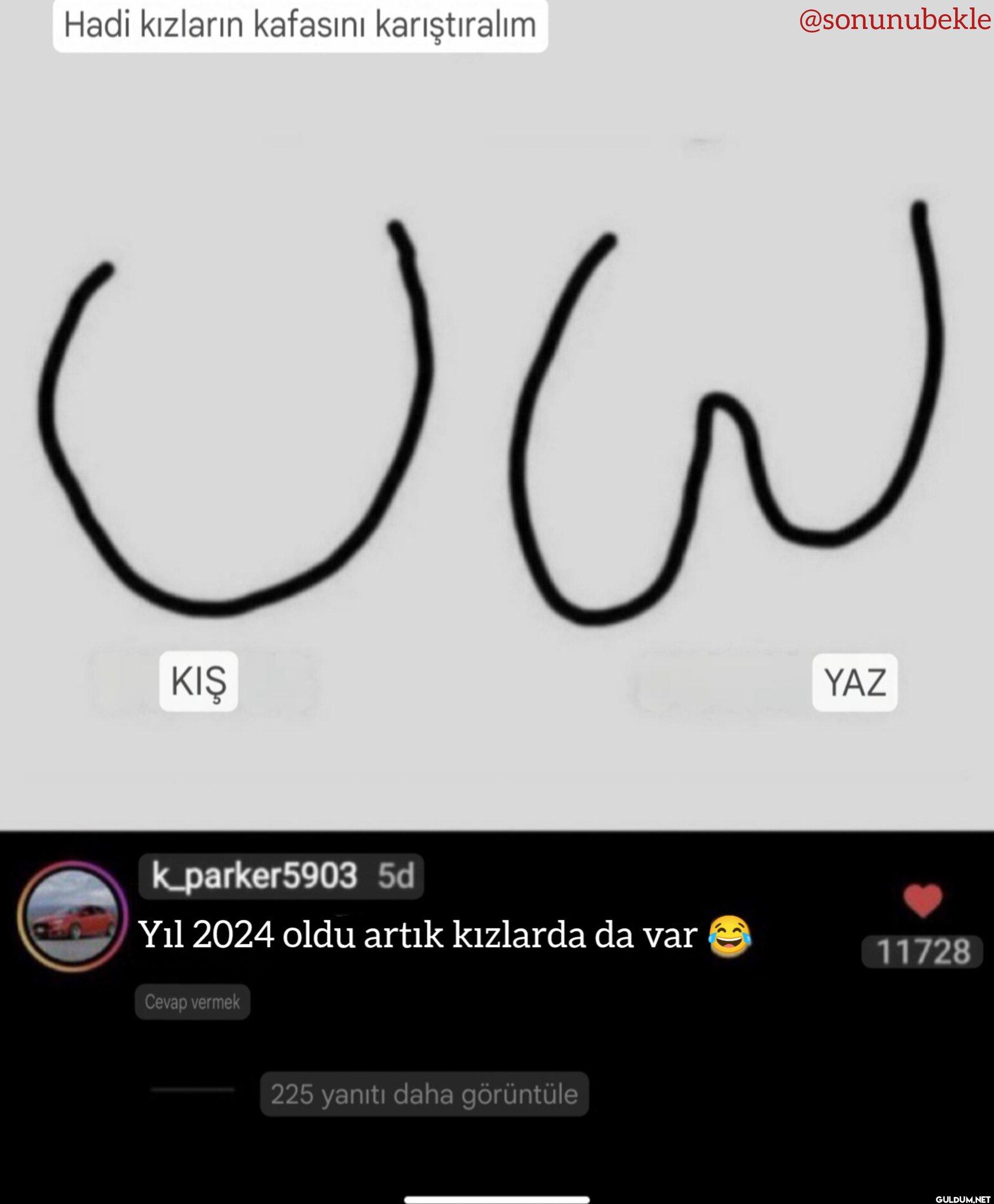 Hadi kızların kafasını...