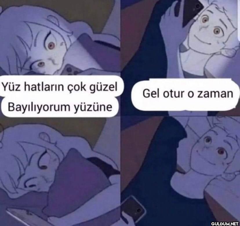 Yüz hatların çok güzel...