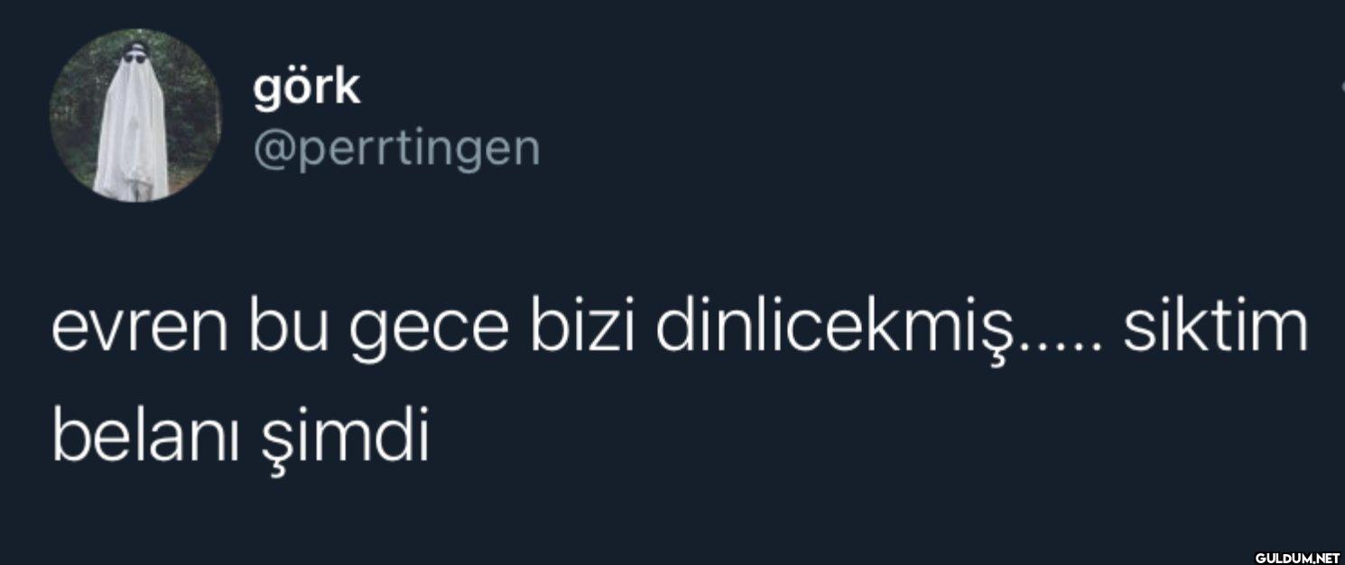 evren bu gece bizi...