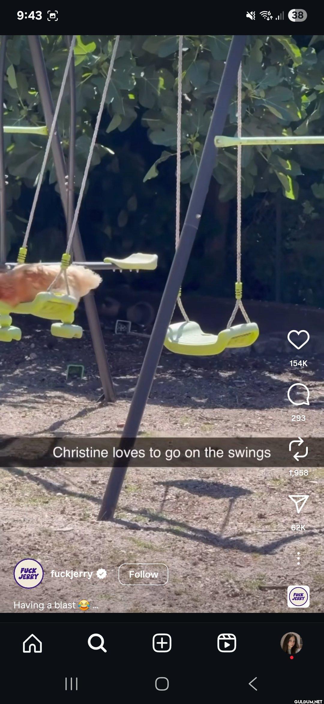 Christine is having a...