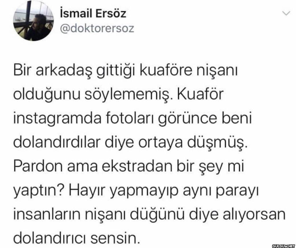 Bir arkadaş gittiği...