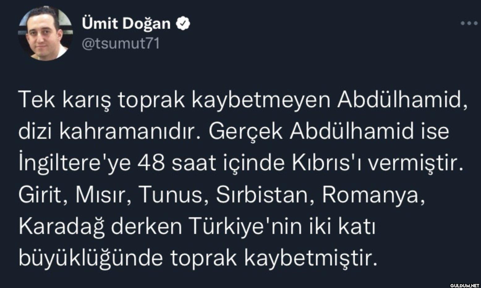 Tek karış toprak...