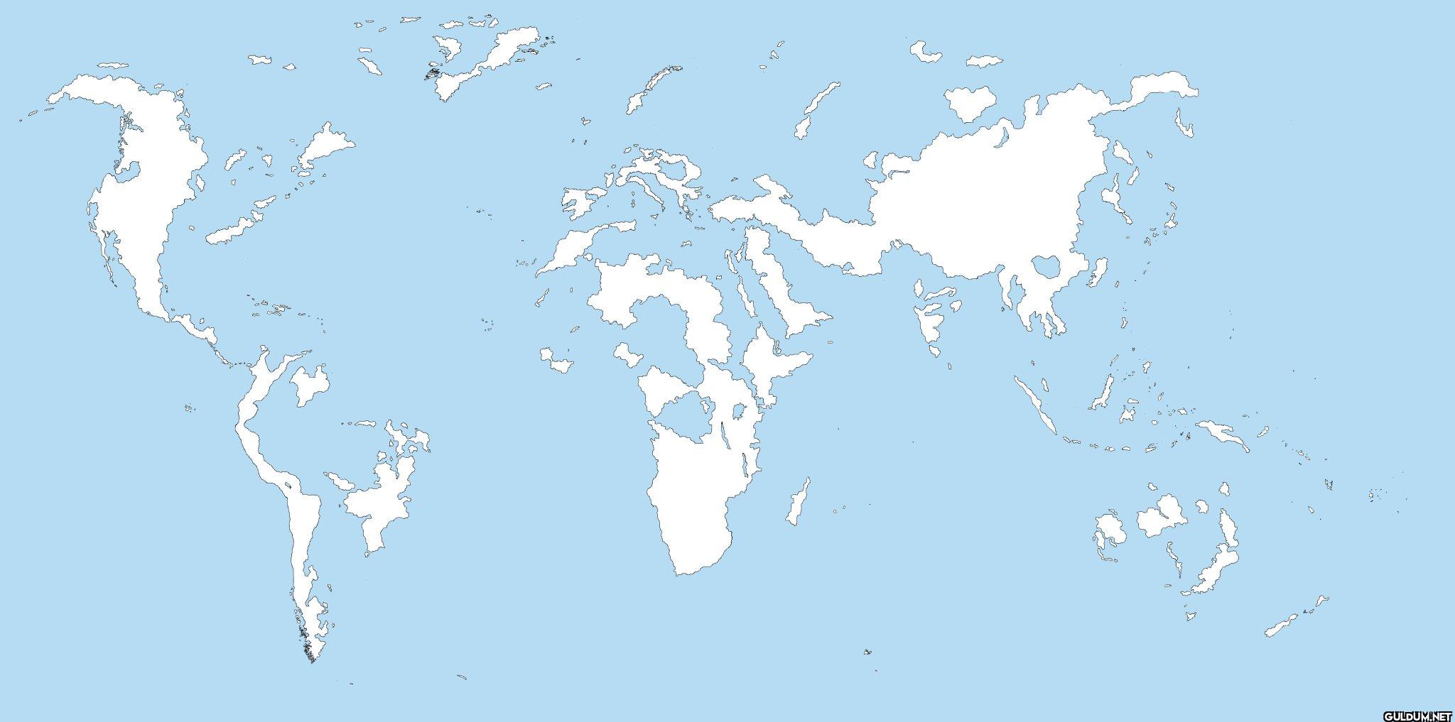 8. A map of the Earth...