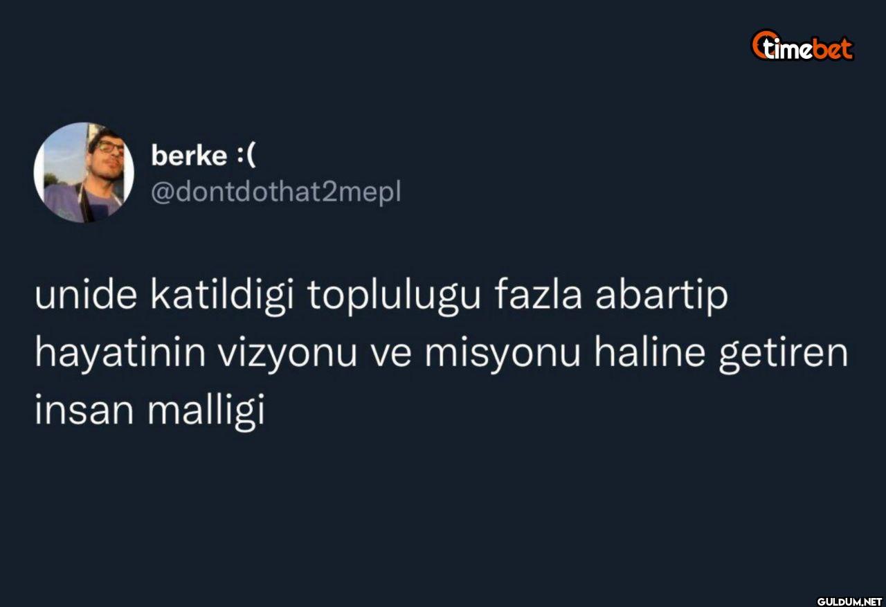 unide katildigi toplulugu...