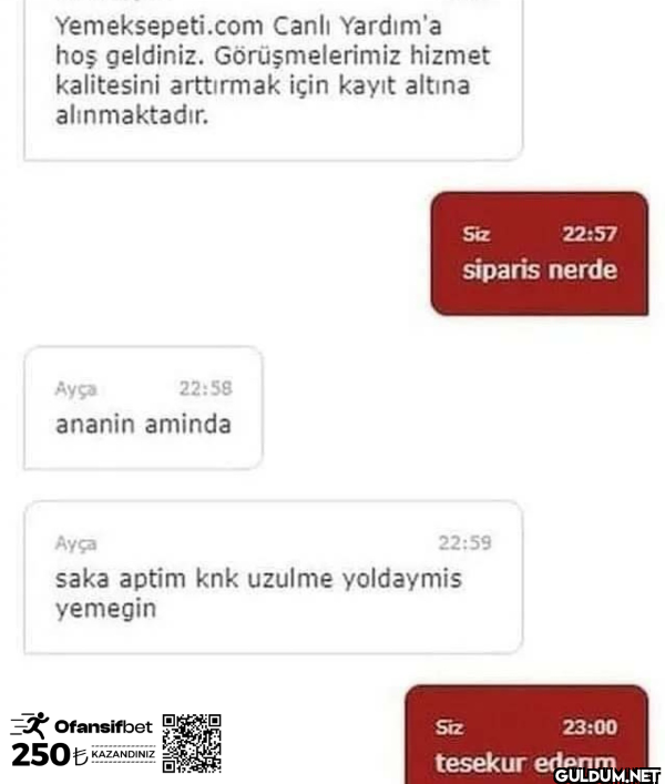 Yemeksepeti.com Canlı...