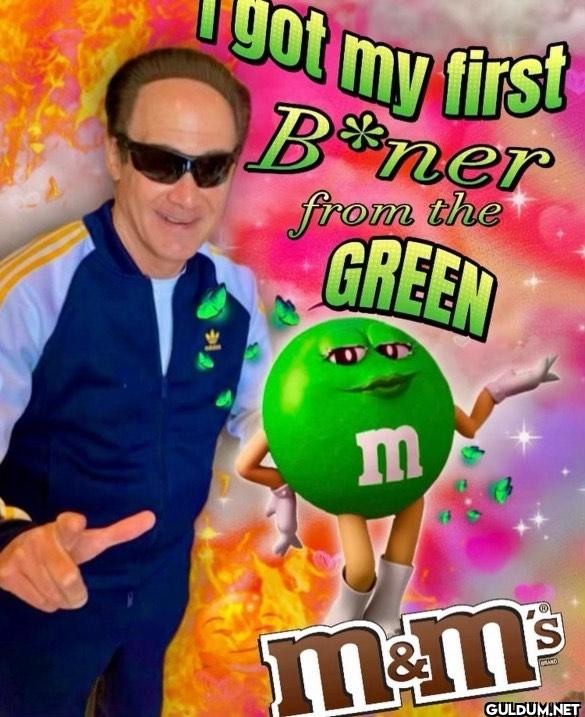 jot my first B*ner from...