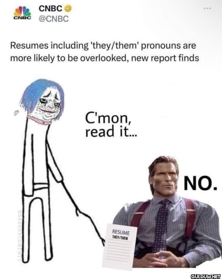 Sometimes, people just...