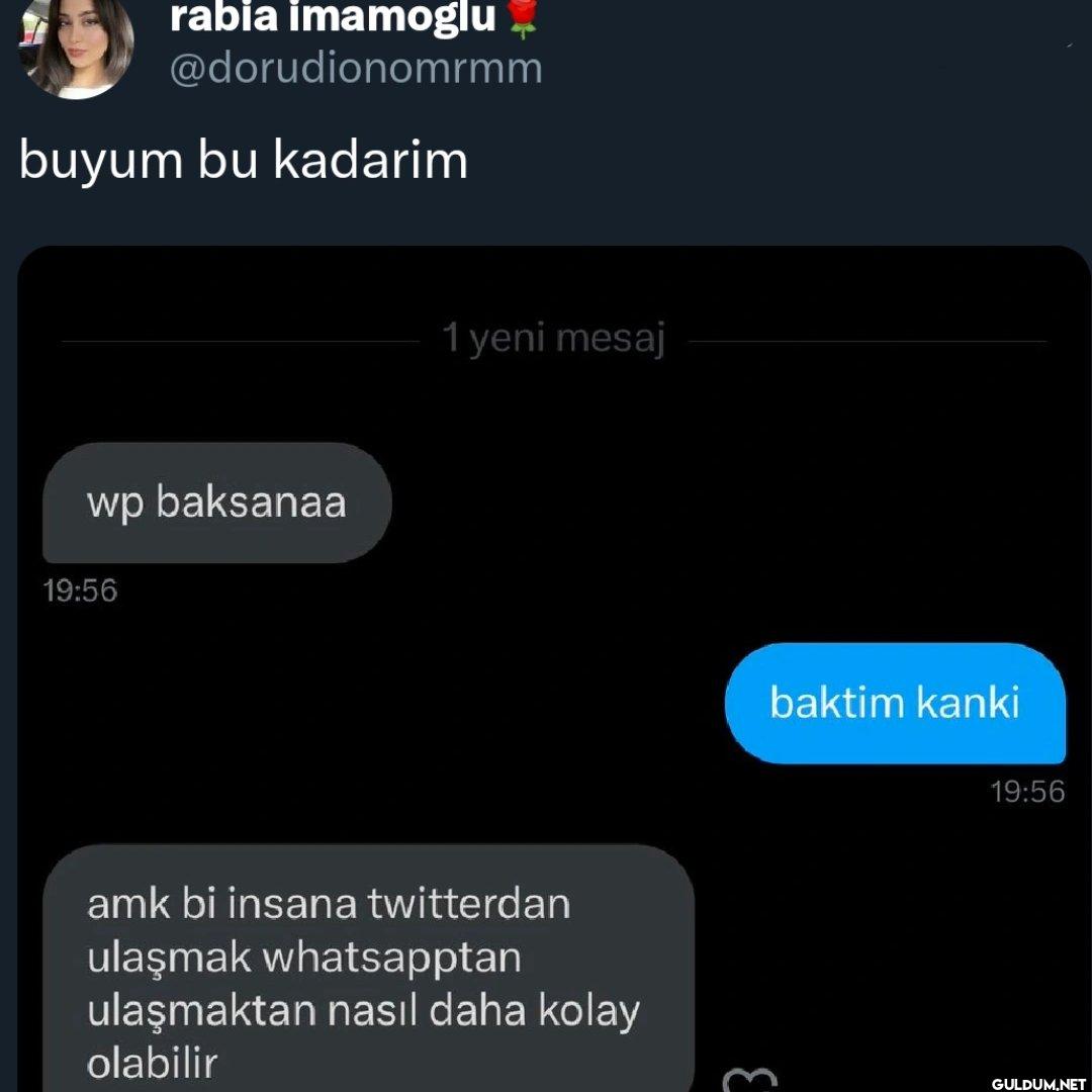 buyum bu kadarim wp...