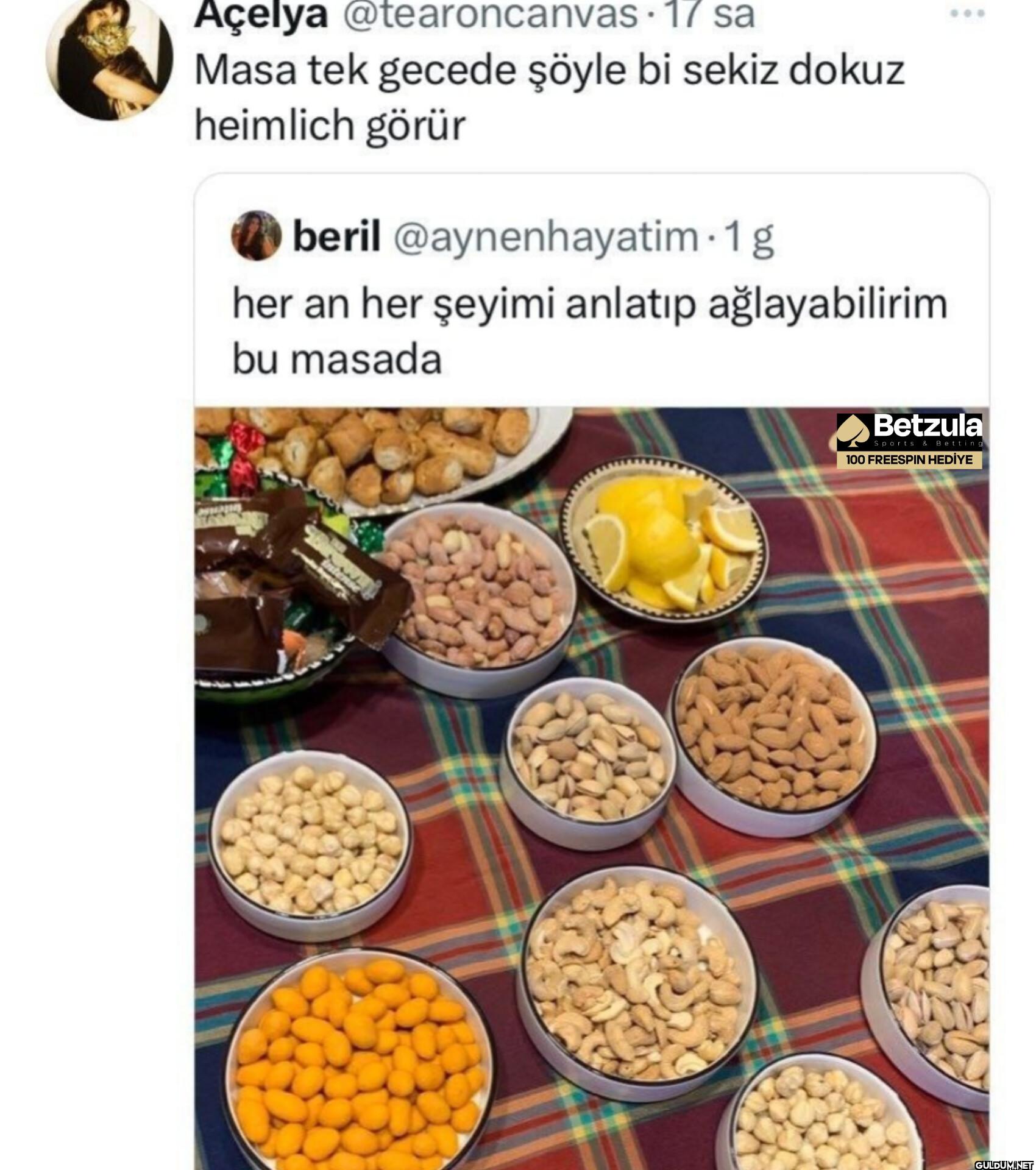 17 sa Masa tek gecede...