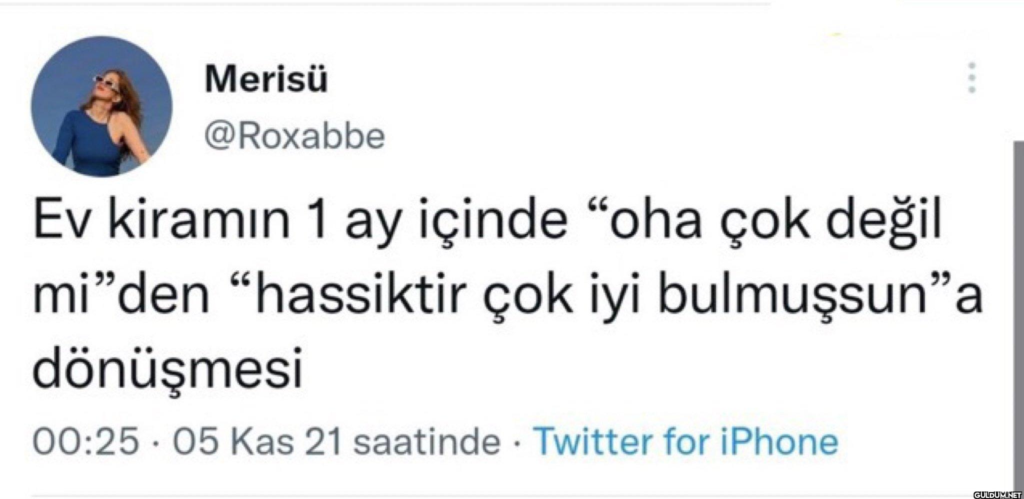 Ev kiramın 1 ay içinde...