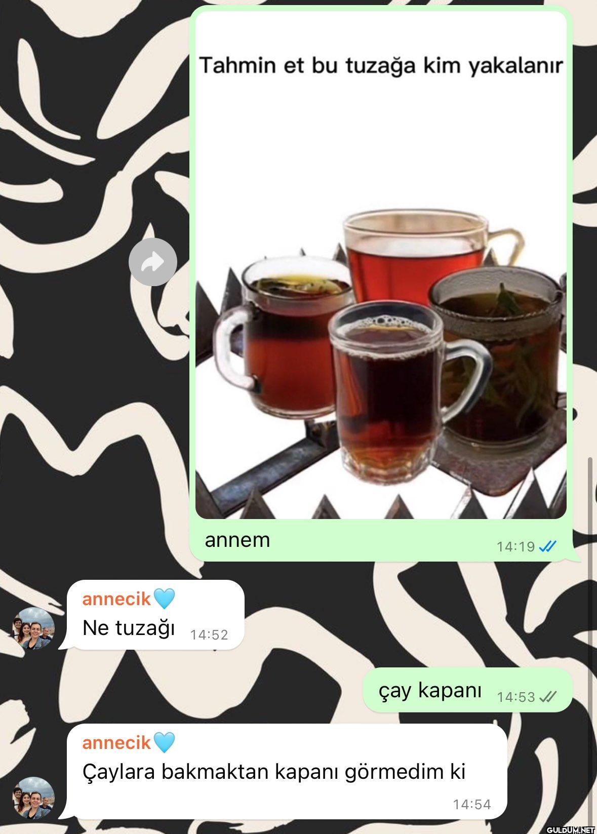 Tahmin et bu tuzağa kim...