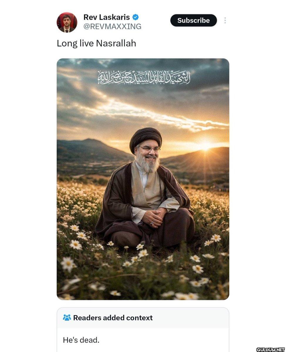 Long live Nasrallah الشهيد...