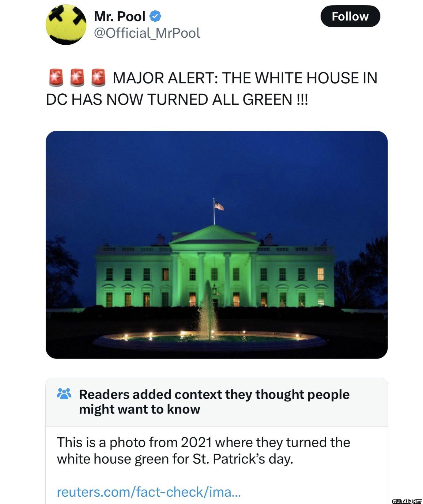 White House is still...