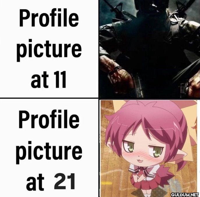 Profile picture at 11...