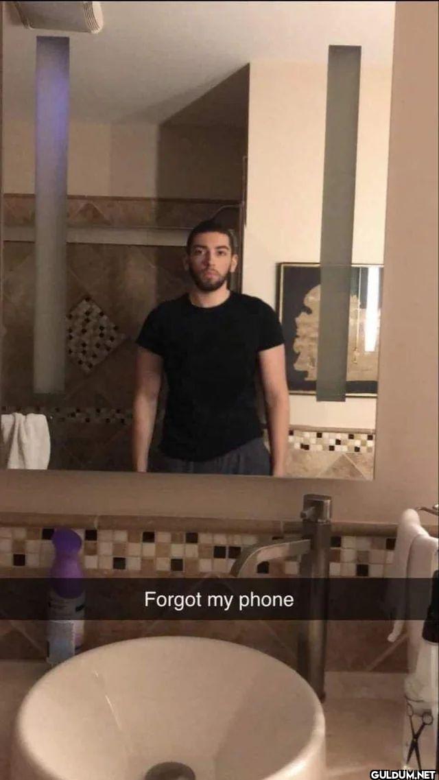 Forgot my phone