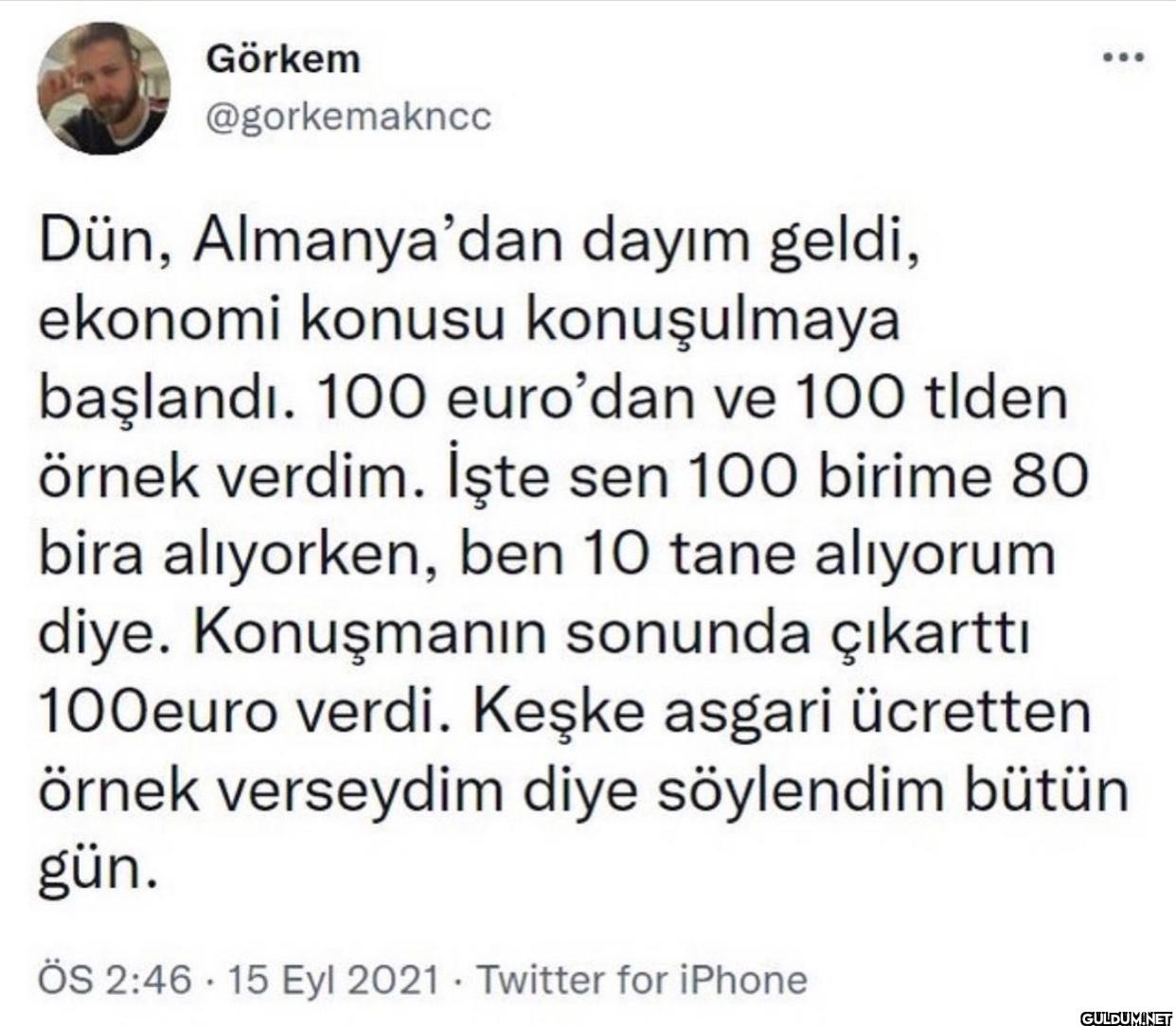 600 Dün, Almanya'dan dayım...