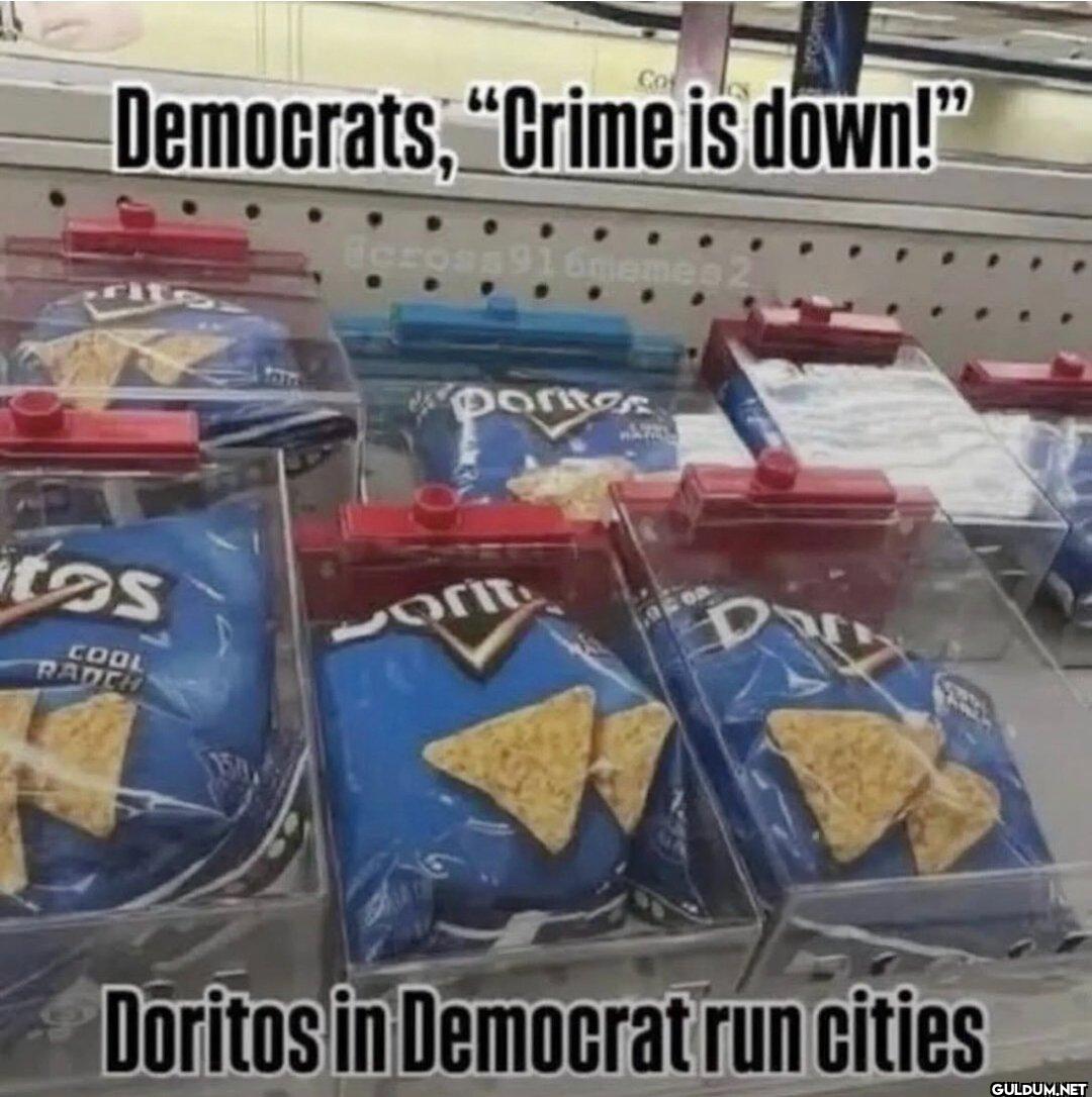 😂😂    Co Democrats, "Crime...