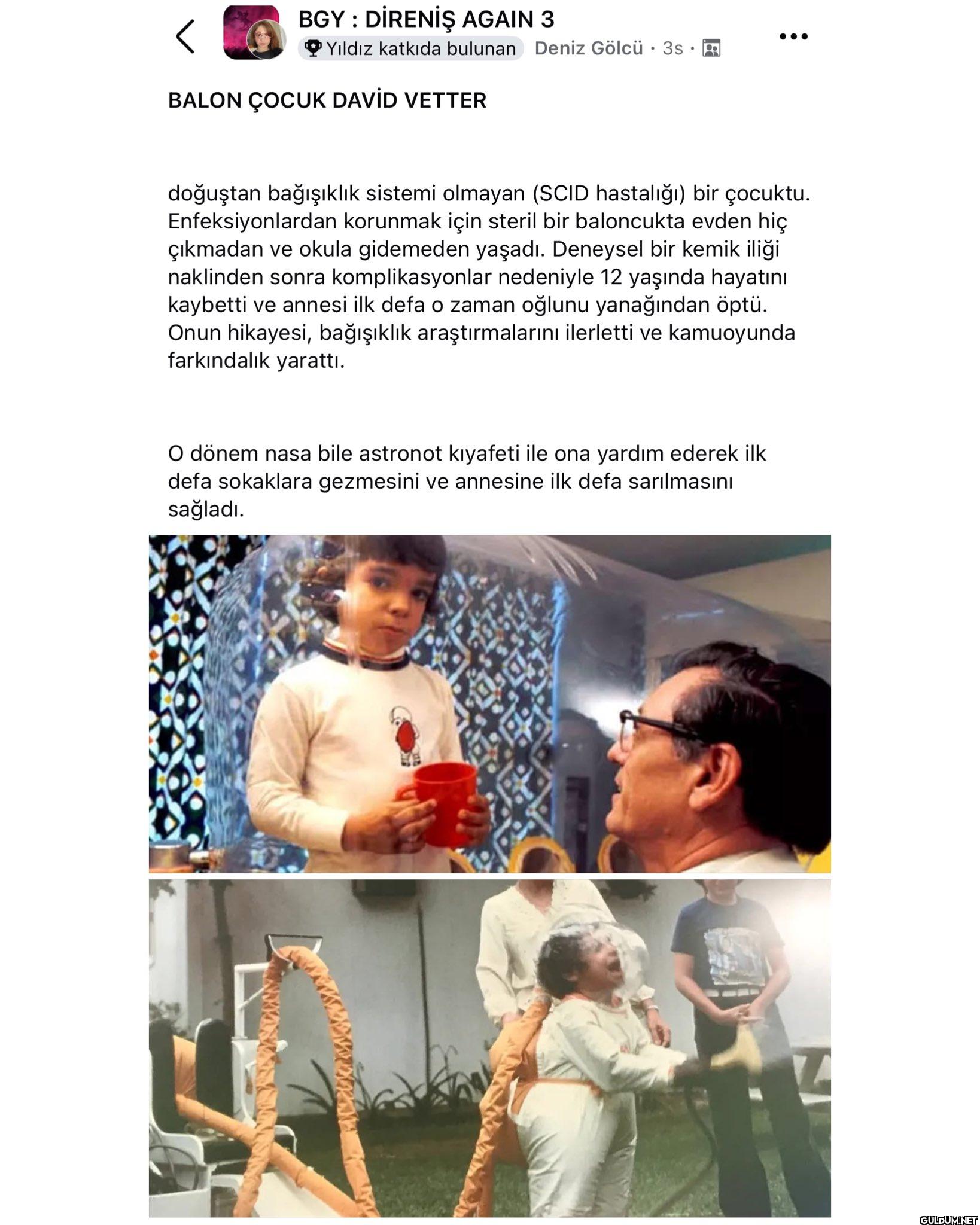 Bizim derste de anlatmıştı...