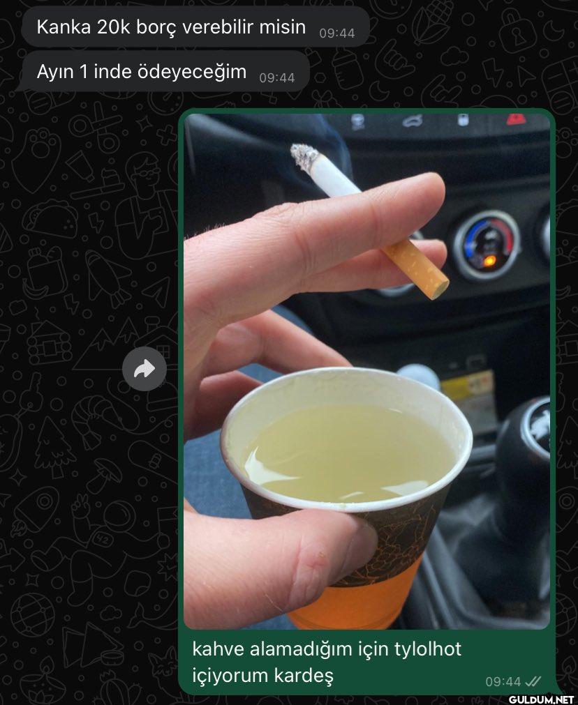 sürekli borç isteyen...