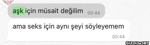 aşk için müsait değilim...
