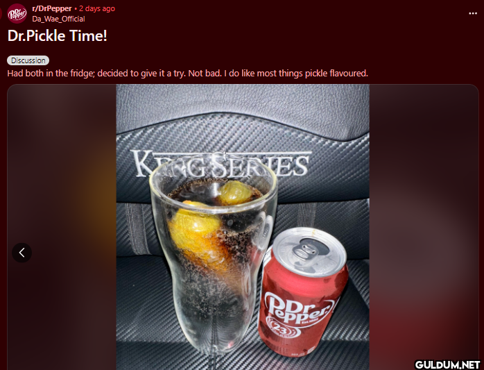< r/DrPepper 2 days ago...