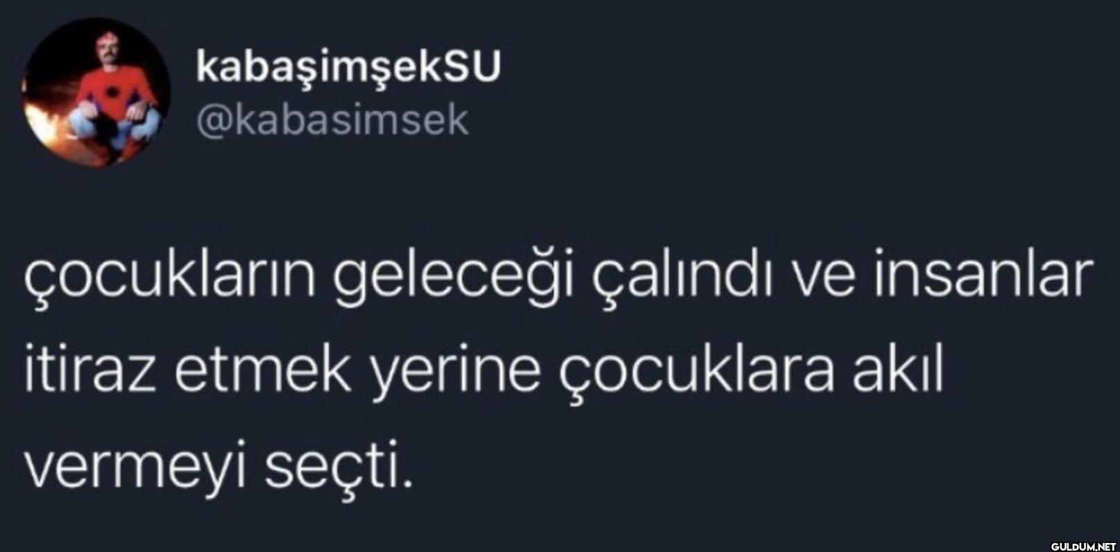 çocukların geleceği...