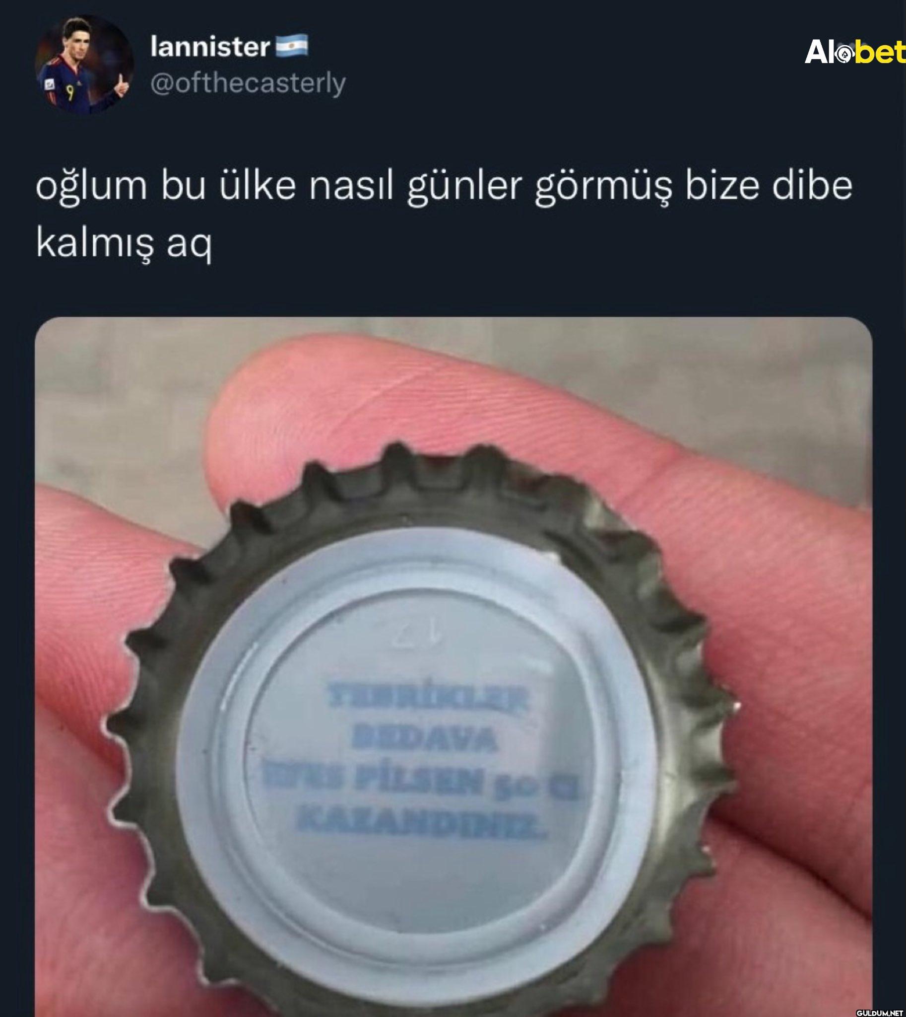 Alobet oğlum bu ülke nasıl...