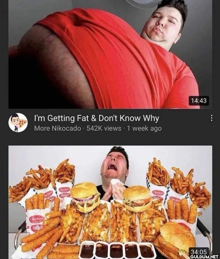 I'm Getting Fat & Don't...