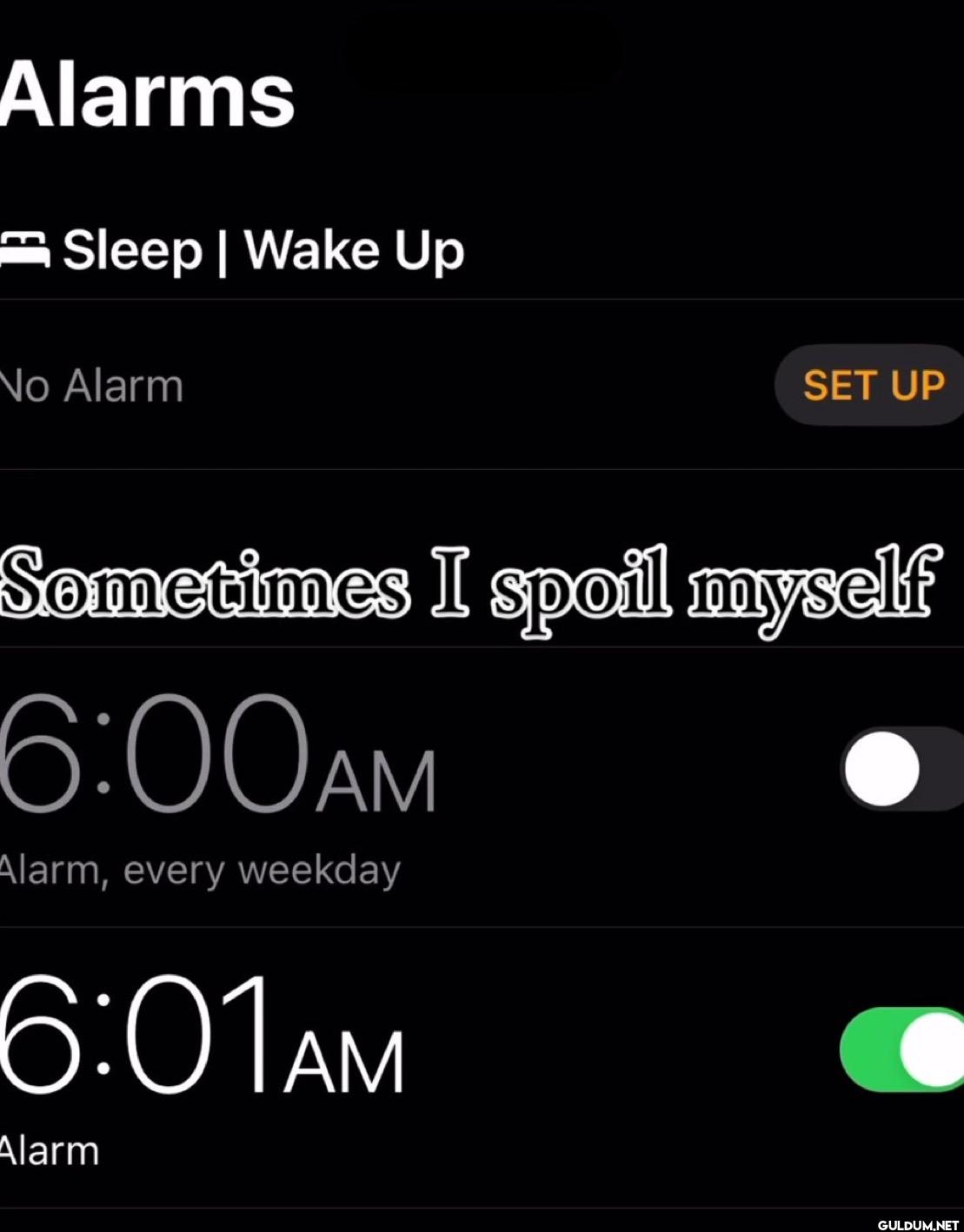 Alarms Sleep | Wake Up No...