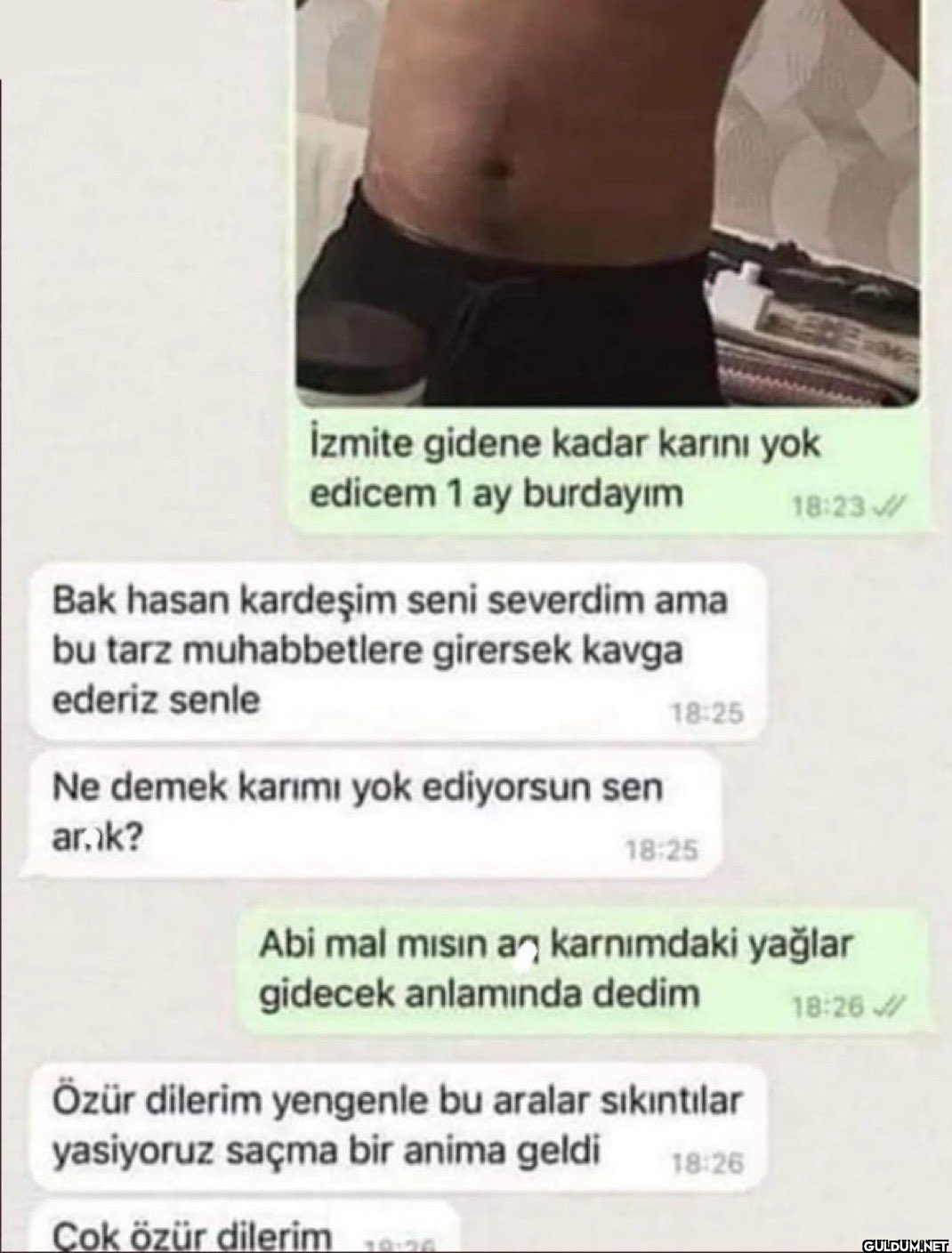 İzmite gidene kadar karını...