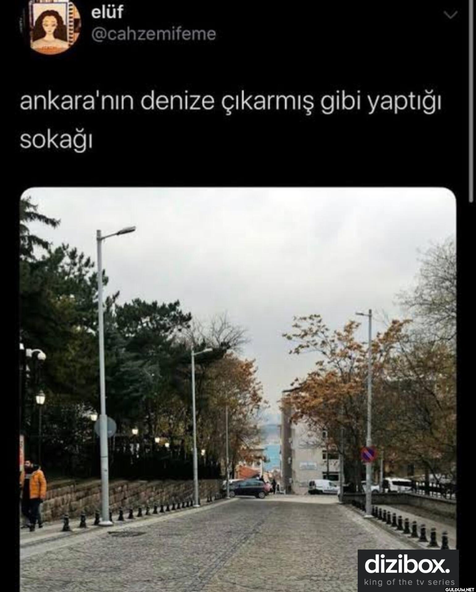ankara'nın denize çıkarmış...