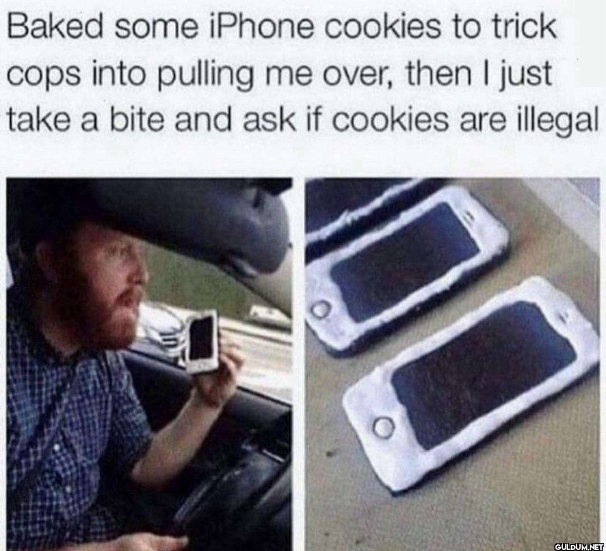 Baked some iPhone cookies...