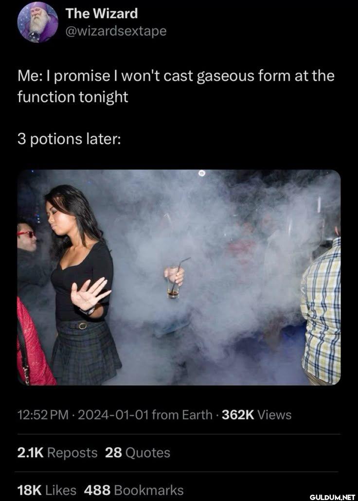 Me I promise I won't cast...