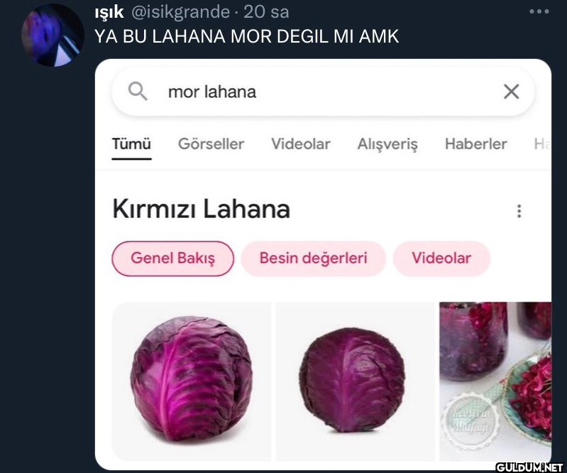 - 20 sa YA BU LAHANA MOR...